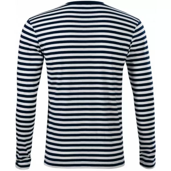  Ženska majica z dolgimi rokavi MALFINI SAILOR LS 807 MORNARSKO MODRA 