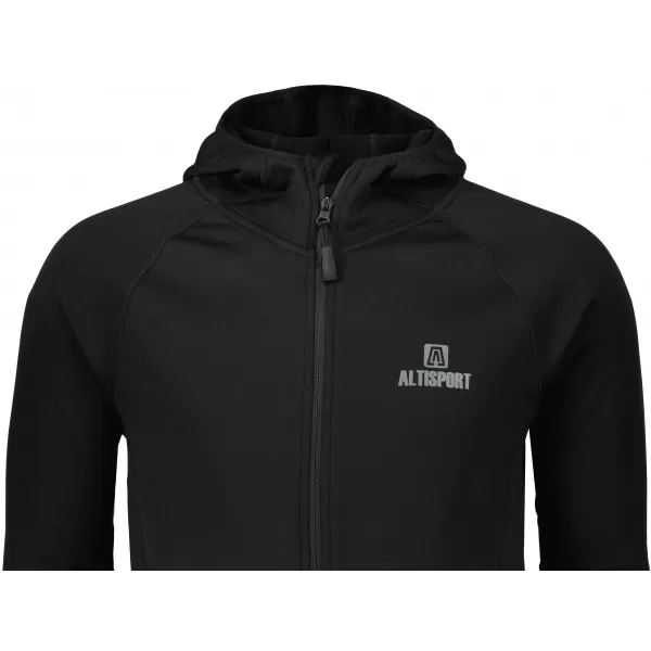  Moški premium pulover ALTISPORT ALM006417 ČRNA 