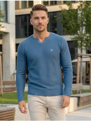Moški pulover ALTISPORT SWEK MPLU108 MODRA