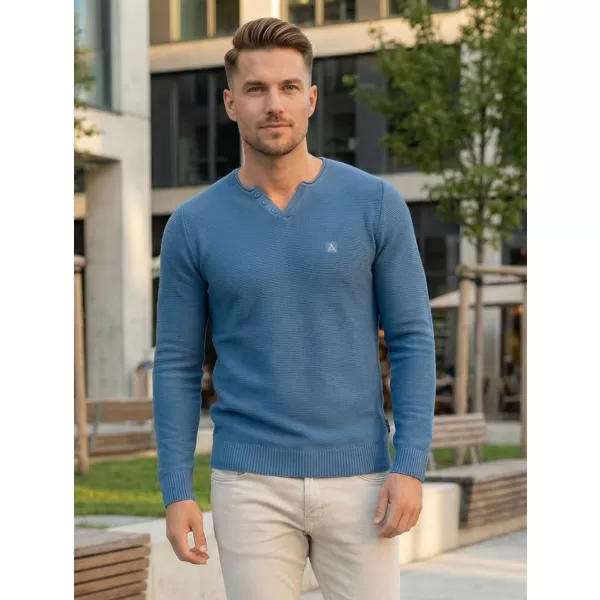  Moški pulover ALTISPORT SWEK MPLU108 MODRA 