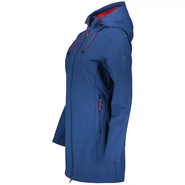  Ženski softshell plašč ALTISPORT DERAURA LCTU166 TEMNO MODRA 