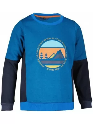 Otroška trenirka ALPINE PRO RONDO KSWU168 MODRO