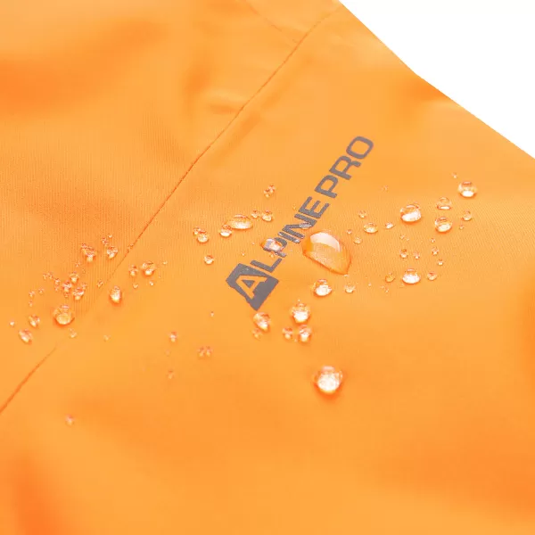  Otroške smučarske hlače ALPINE PRO ANIKO 5 KPAU239 ORANŽNA 