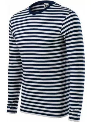 Ženska majica z dolgimi rokavi MALFINI SAILOR LS 807 MORNARSKO MODRA