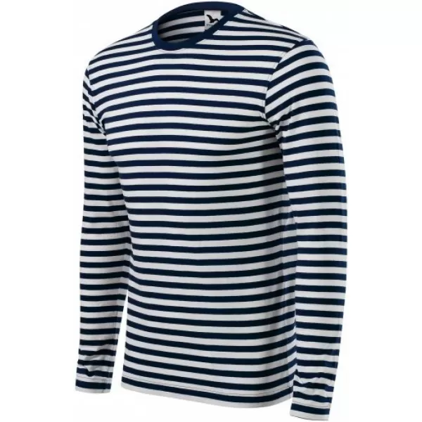  Ženska majica z dolgimi rokavi MALFINI SAILOR LS 807 MORNARSKO MODRA 