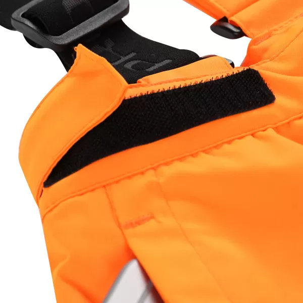  Otroške smučarske hlače ALPINE PRO ANIKO 5 KPAU239 ORANŽNA 