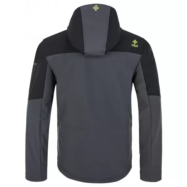  Moška softshell jakna KILPI PRESENA-M QM0157KI TEMNO SIVA 