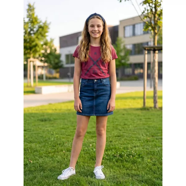  Dekliška majica s kratkimi rokavi SAM 73 CAROLINE GT 554 TEMNO ROZA 
