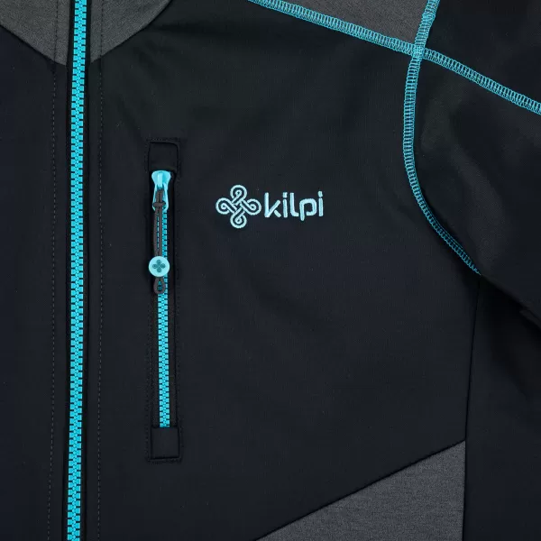  Moški pulover iz flisa KILPI TEAM FLEECE-M QM0007KI ČRNA 
