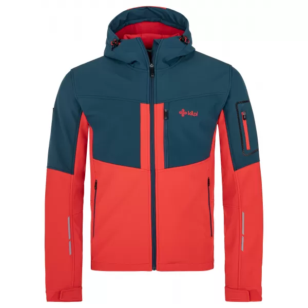  Moška softshell jakna KILPI PRESENA-M QM0157KI RDEČA 