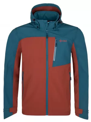 Moška softshell jakna KILPI RAVIO-M PM0044KI TEMNO RDEČA