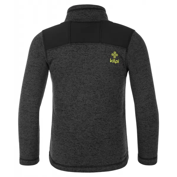  Fantovski pulover KILPI REGIN-JB QJ0482KI TEMNO SIVA 