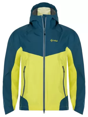 Moška hardshell jakna KILPI HURRICANE-M QM0109KI SVETLO ZELENA