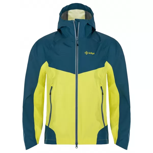  Moška hardshell jakna KILPI HURRICANE-M QM0109KI SVETLO ZELENA 