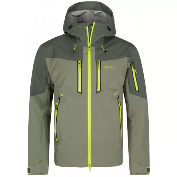  Moška hardshell jakna KILPI HASTAR-M QM0101KI KAKI 