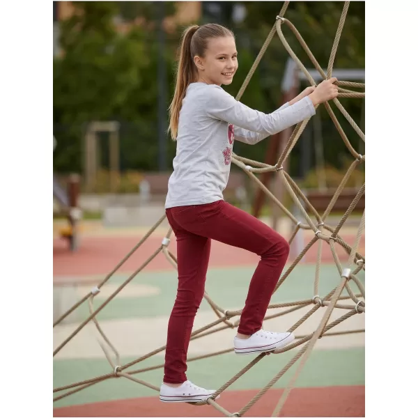  Dekliška majica z dolgimi rokavi SAM 73 AGNES GT 555 SVETLO SIVA 