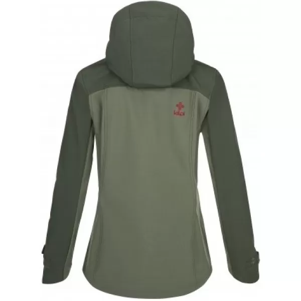  Ženska softshell jakna KILPI RAVIA-W QL0001KI KAKI 