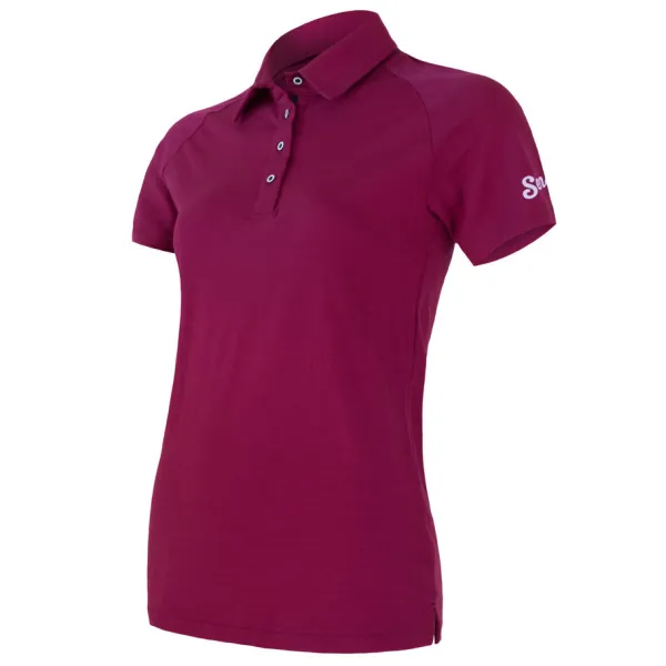  Ženska majica z ovratnikom SENSOR MERINO ACTIVE POLO 19100005 LILLA 