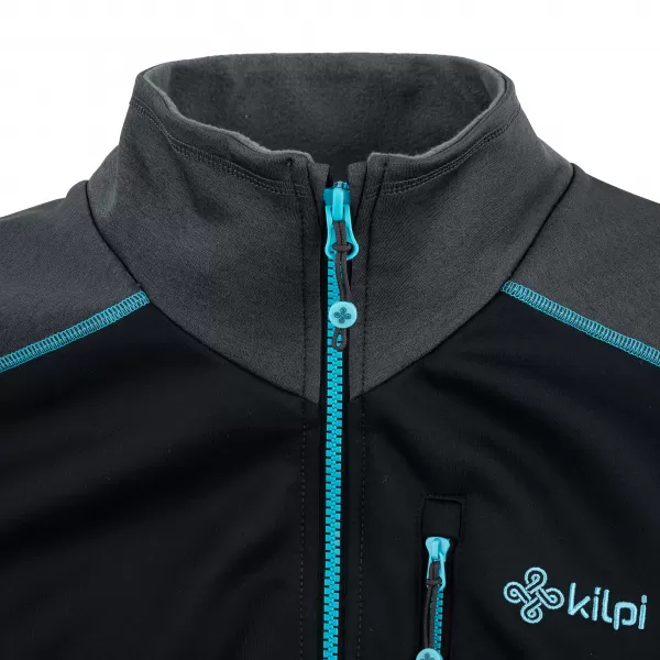  Moški pulover iz flisa KILPI TEAM FLEECE-M QM0007KI ČRNA 