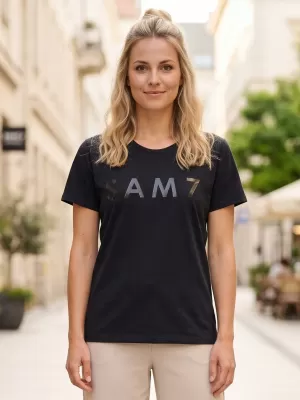 Ženska majica s kratkimi rokavi SAM 73 JOHANNA WT 835 ČRN