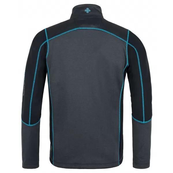  Moški pulover iz flisa KILPI TEAM FLEECE-M QM0007KI ČRNA 