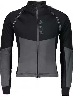 Moška softshell jakna KILPI ZAIN-M QM0110KI TEMNO SIVA