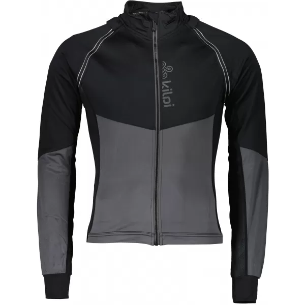  Moška softshell jakna KILPI ZAIN-M QM0110KI TEMNO SIVA 