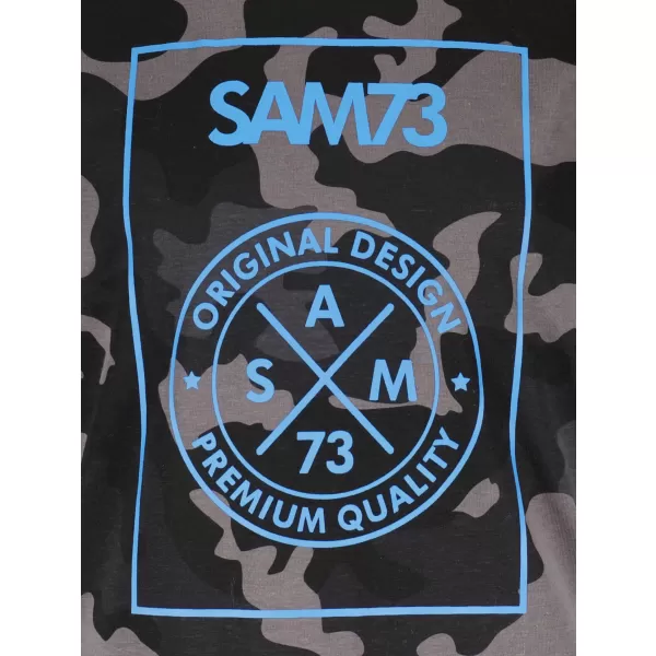  Fant t -majica s kratkimi rokavi SAM 73 TOBY BT 549 ČRN 