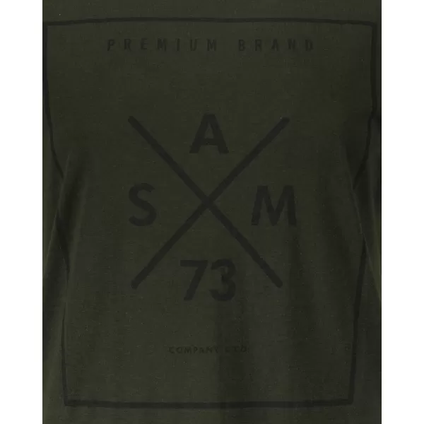  Ženska majica s kratkimi rokavi SAM 73 TANYA WT 826 VOJSKA 