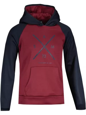 Deklica jopica SAM 73 FLEUR GM 526 BURGUND