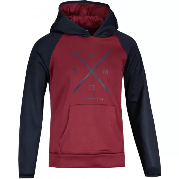  Deklica jopica SAM 73 FLEUR GM 526 BURGUND 