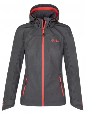 Ženska softshell jakna KILPI RAVIA-W PL0035KI SIVA