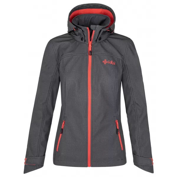  Ženska softshell jakna KILPI RAVIA-W PL0035KI SIVA 