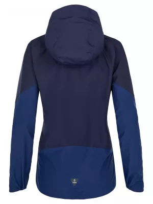 Ženska hardshell jakna KILPI HURRICANE-W QL0107KI TEMNO MODRA