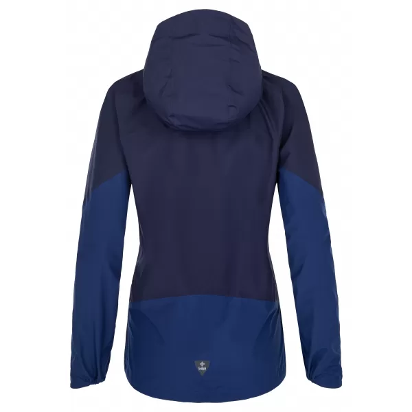  Ženska hardshell jakna KILPI HURRICANE-W QL0107KI TEMNO MODRA 