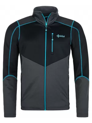 Moški pulover iz flisa KILPI TEAM FLEECE-M QM0007KI ČRNA