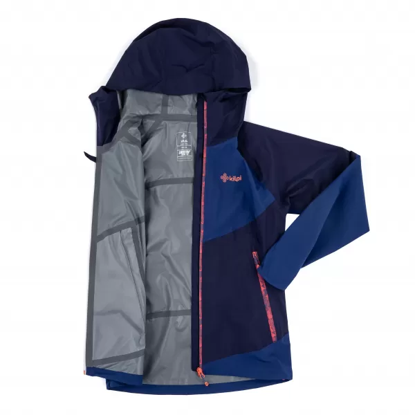  Ženska hardshell jakna KILPI HURRICANE-W QL0107KI TEMNO MODRA 