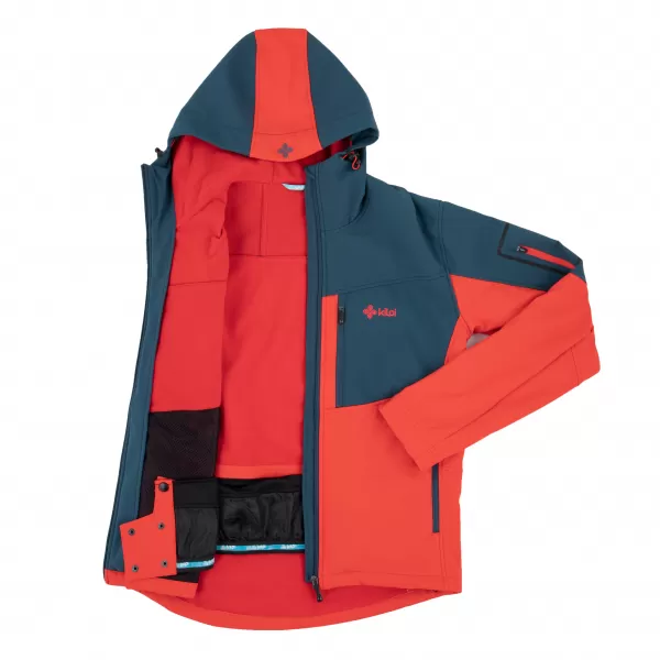  Moška softshell jakna KILPI PRESENA-M QM0157KI RDEČA 