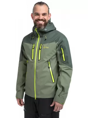 Moška hardshell jakna KILPI HASTAR-M QM0101KI KAKI