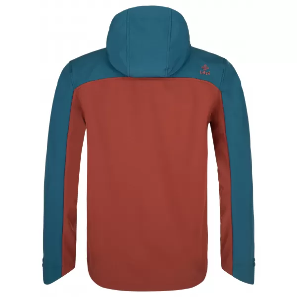  Moška softshell jakna KILPI RAVIO-M PM0044KI TEMNO RDEČA 