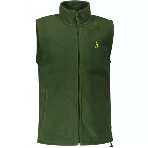  Moški brezrokavnik iz flisa ALTISPORT ALM002518 STEKLENICA ZELENA 