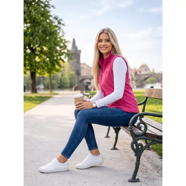  Ženski brezrokavnik iz flisa ALTISPORT ALW002518 FUKSIJA 