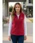 Ženski brezrokavnik iz flisa ALTISPORT ALW056518 BORDO