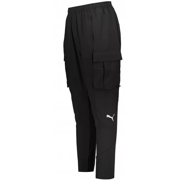  Moške trenirke PUMA RUN WOVEN CARGO PANT M 520864-01 ČRNA PUMA 