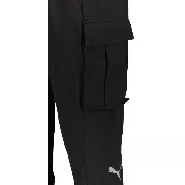  Moške trenirke PUMA RUN WOVEN CARGO PANT M 520864-01 ČRNA PUMA 