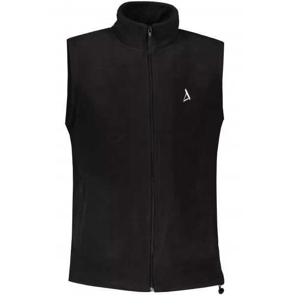  Moški brezrokavnik iz flisa ALTISPORT ALM002518 ČRNO IN BELO 