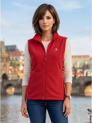 Ženski brezrokavnik iz flisa ALTISPORT ALW002518 BORDO