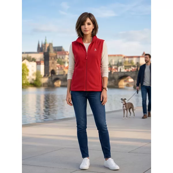  Ženski brezrokavnik iz flisa ALTISPORT ALW002518 BORDO 
