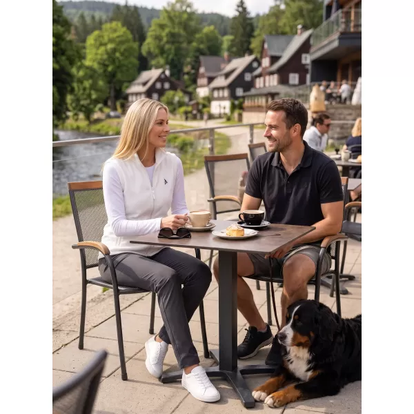  Ženski brezrokavnik iz flisa ALTISPORT ALW002518 BELA 