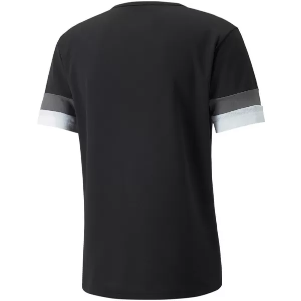  Moška funkcionalna majica PUMA TEAMRISE JERSEY 704932-03 PUMA ČRNA/DIMNA BISER/PUMA BELA 